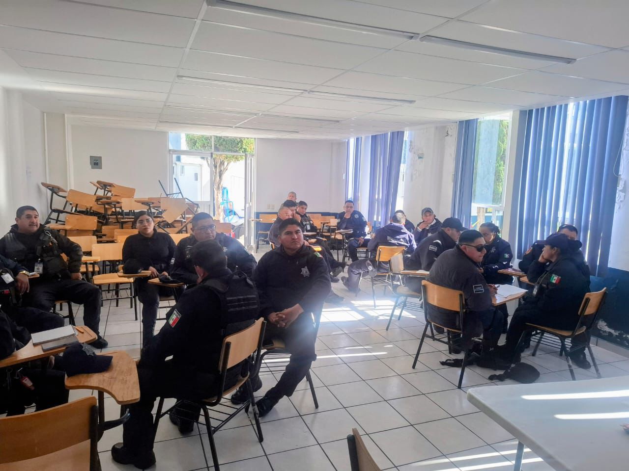 Fortalece gobierno de Huamantla la capacitación y profesionalización de la Dirección de Seguridad Pública